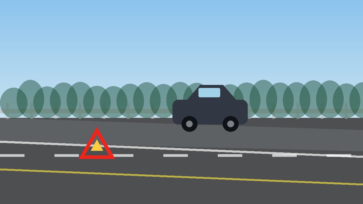 河源道路故障安全等待现场图